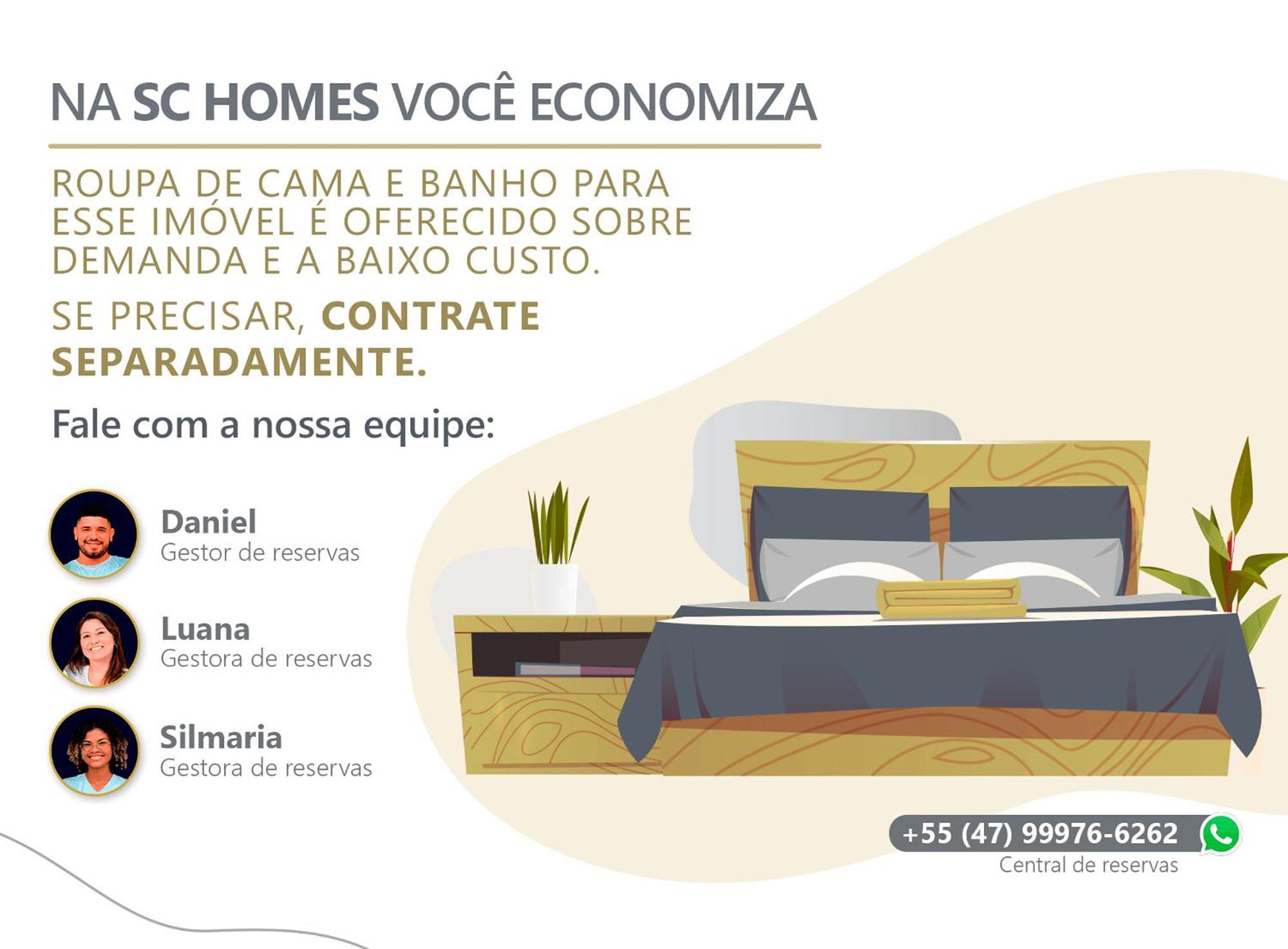 Confortavel Apartamento Em Condominio Com Piscina 봄비나스 외부 사진